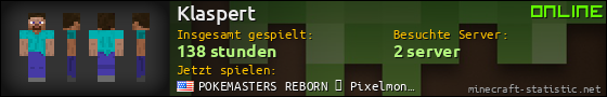Benutzerleisten 560x90 für Klaspert