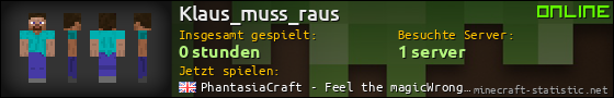 Benutzerleisten 560x90 für Klaus_muss_raus