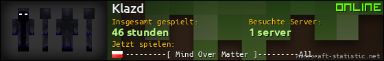 Benutzerleisten 560x90 für Klazd