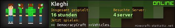Benutzerleisten 560x90 für Kleghi
