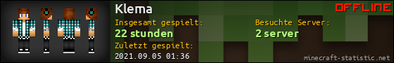 Benutzerleisten 560x90 für Klema