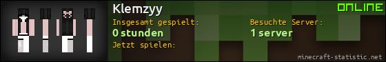 Benutzerleisten 560x90 für Klemzyy