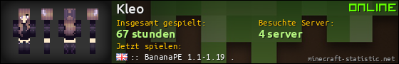 Benutzerleisten 560x90 für Kleo