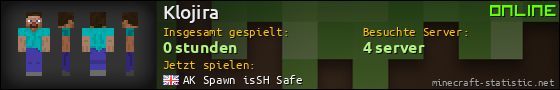 Benutzerleisten 560x90 für Klojira