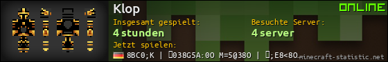 Benutzerleisten 560x90 für Klop
