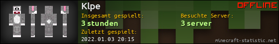 Benutzerleisten 560x90 für Klpe