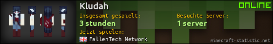 Benutzerleisten 560x90 für Kludah