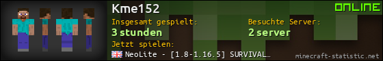 Benutzerleisten 560x90 für Kme152
