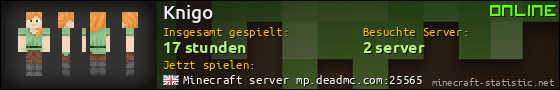 Benutzerleisten 560x90 für Knigo