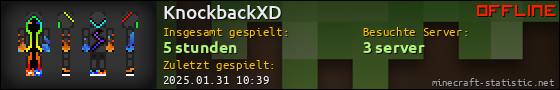 Benutzerleisten 560x90 für KnockbackXD