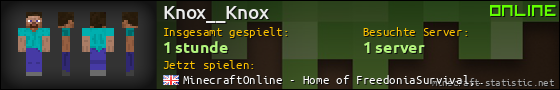 Benutzerleisten 560x90 für Knox__Knox