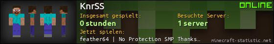 Benutzerleisten 560x90 für KnrSS