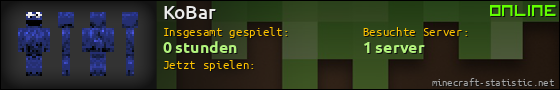 Benutzerleisten 560x90 für KoBar