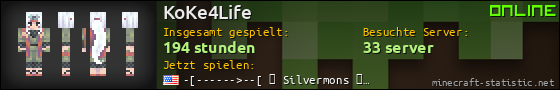 Benutzerleisten 560x90 für KoKe4Life