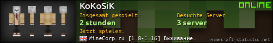 Benutzerleisten 560x90 für KoKoSiK