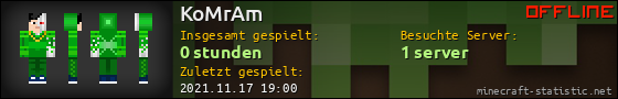 Benutzerleisten 560x90 für KoMrAm