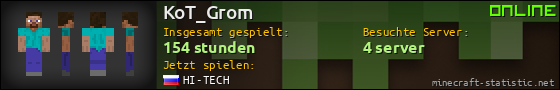 Benutzerleisten 560x90 für KoT_Grom
