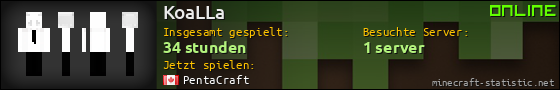 Benutzerleisten 560x90 für KoaLLa