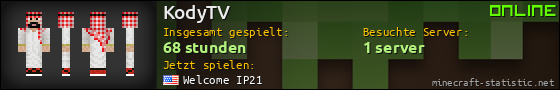 Benutzerleisten 560x90 für KodyTV