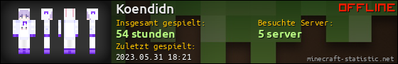 Benutzerleisten 560x90 für Koendidn