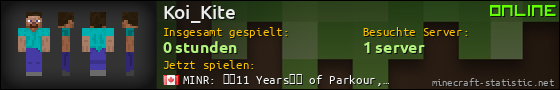 Benutzerleisten 560x90 für Koi_Kite