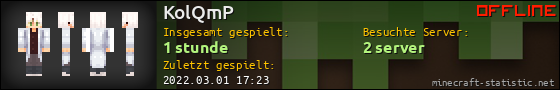 Benutzerleisten 560x90 für KolQmP
