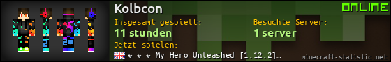 Benutzerleisten 560x90 für Kolbcon