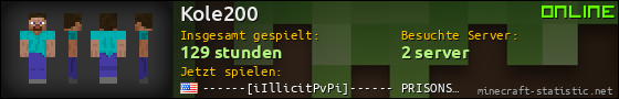 Benutzerleisten 560x90 für Kole200