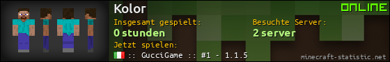 Benutzerleisten 560x90 für Kolor