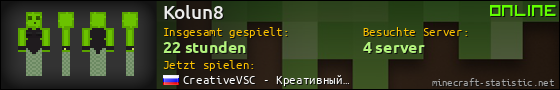 Benutzerleisten 560x90 für Kolun8