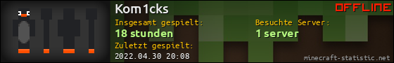 Benutzerleisten 560x90 für Kom1cks