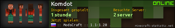 Benutzerleisten 560x90 für Komdot