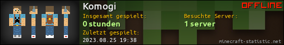 Benutzerleisten 560x90 für Komogi