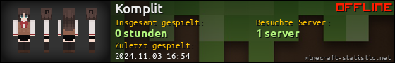 Benutzerleisten 560x90 für Komplit
