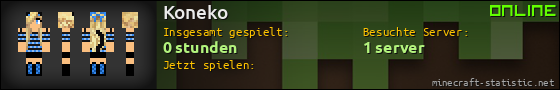 Benutzerleisten 560x90 für Koneko