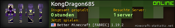 Benutzerleisten 560x90 für KongDragon685