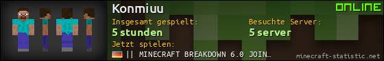 Benutzerleisten 560x90 für Konmiuu