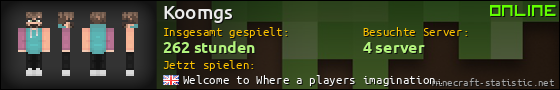 Benutzerleisten 560x90 für Koomgs