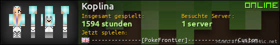 Benutzerleisten 560x90 für Koplina