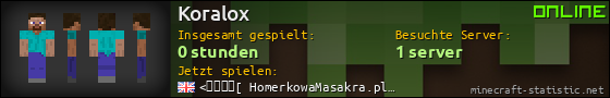 Benutzerleisten 560x90 für Koralox