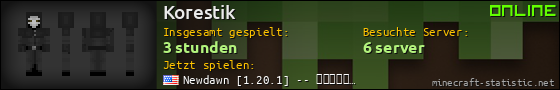 Benutzerleisten 560x90 für Korestik