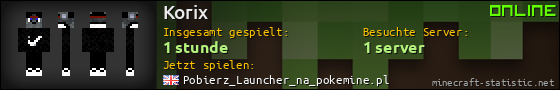 Benutzerleisten 560x90 für Korix