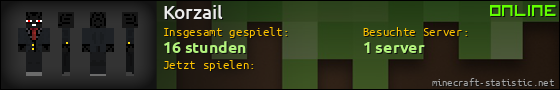 Benutzerleisten 560x90 für Korzail