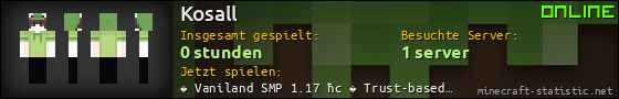 Benutzerleisten 560x90 für Kosall