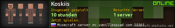 Benutzerleisten 560x90 für Koskiis