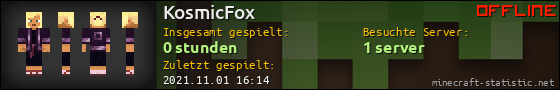 Benutzerleisten 560x90 für KosmicFox