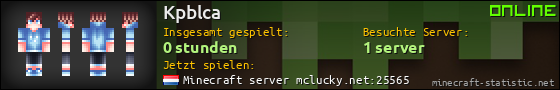 Benutzerleisten 560x90 für Kpblca