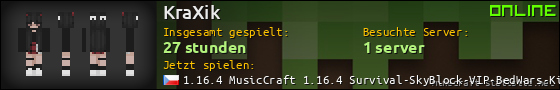 Benutzerleisten 560x90 für KraXik