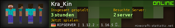 Benutzerleisten 560x90 für Kra_Kin