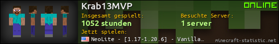 Benutzerleisten 560x90 für Krab13MVP